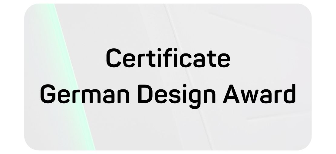 Certificate German Design Award