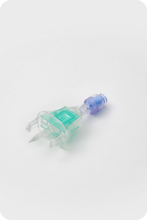 Ultraspike II withdrawal cannula with clamp system 