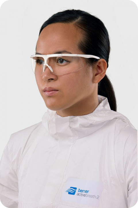 super fit CR Reinraum Schutzbrille   